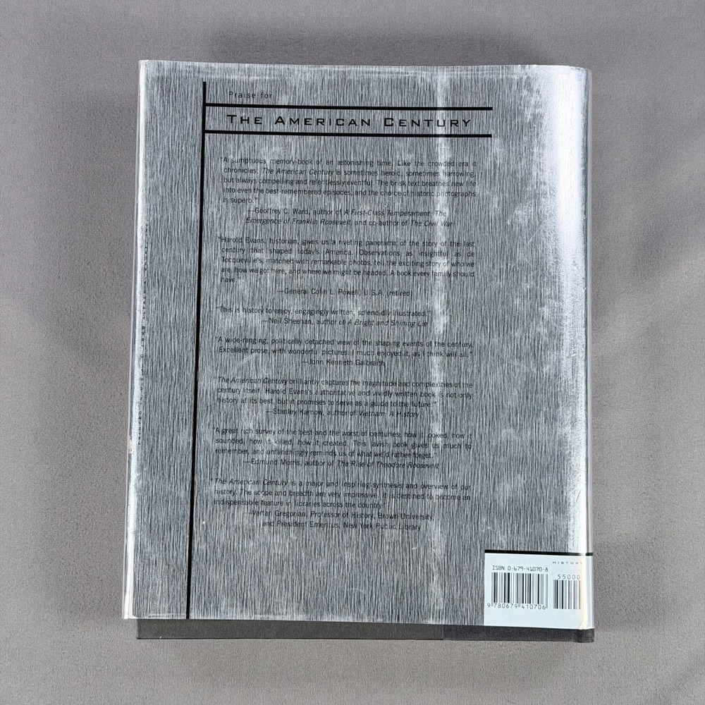 Harold Evans The American Century Hardcover 1998 First Edition US History Book - Picture 2 of 11